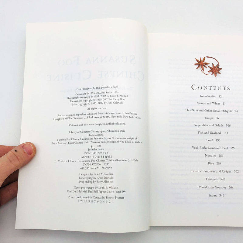 Chinese Cuisine Paperback Susanna Foo 2002 Amy Tan Foreword Cookbook Recipes 7