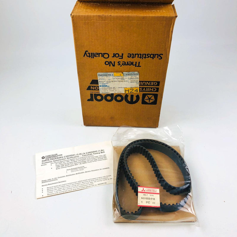 Mitsubishi MD199418 Camshaft Timing Belt Mopar C3905942 Genuine OEM New NOS