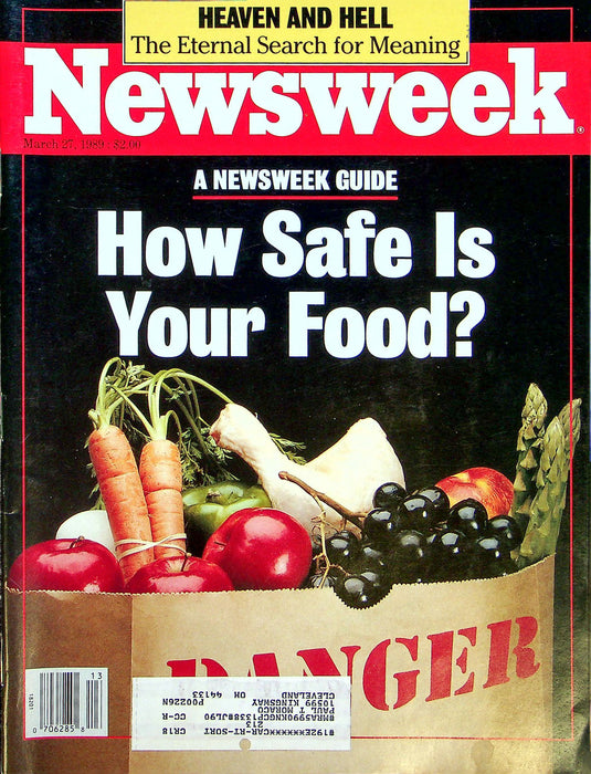 Newsweek Magazine March 27 1989 National Rifle Association NRA Bush Assualt Ban