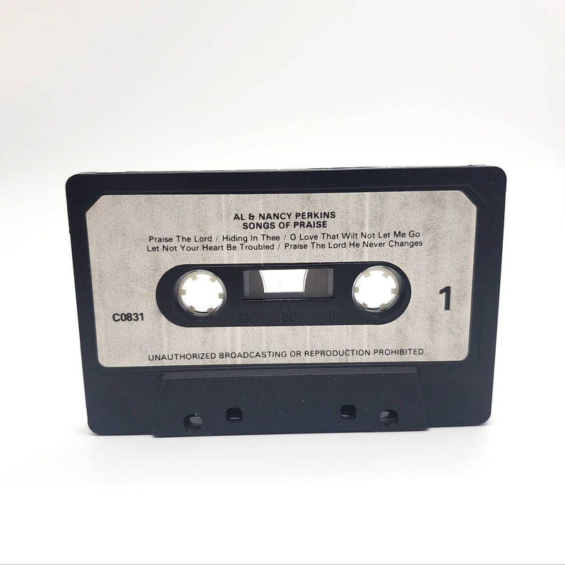 Songs of Praise Al & Nancy Perkins Cassette Album C0831 Gospel Music 4