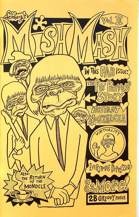 Mish Mash Fanzine Vol 2 Pet Peeves' Story, Return of the Monocle 1