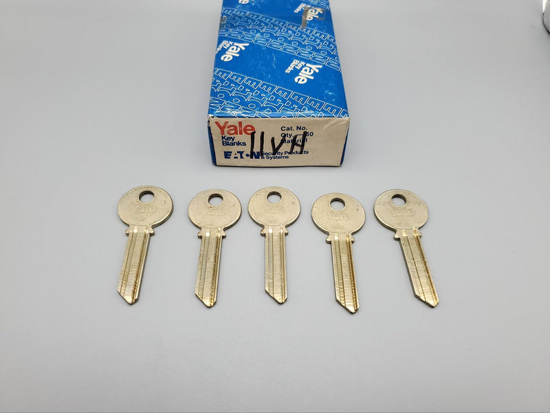 5x Yale RN11 Key Blanks VH Keyway Nickel Silver 6 Pin NOS 3