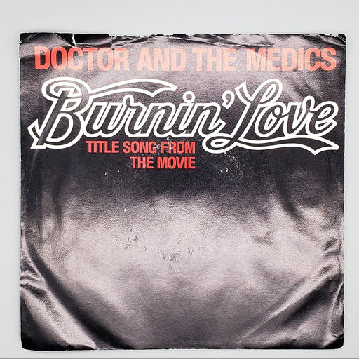 Doctor & The Medics Burnin' Love Single Record I.R.S. Records 1987 PROMO 1