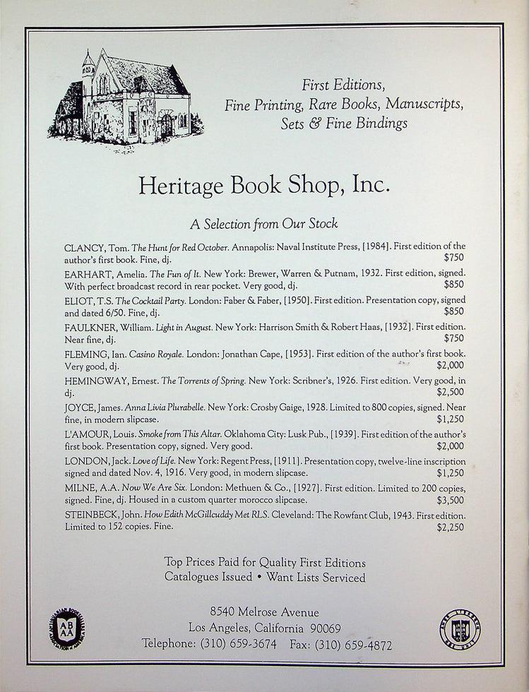 Firsts Magazine January 1993 Vol 3 No 1 Collecting John Updike 3