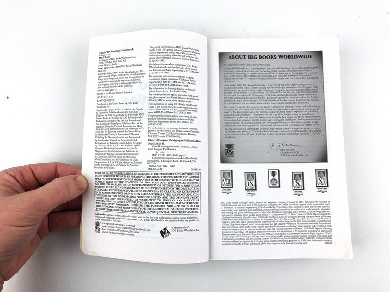 Cisco IP Routing Handbook Cernick, Degner and Kruepke M & T Books 2000 5