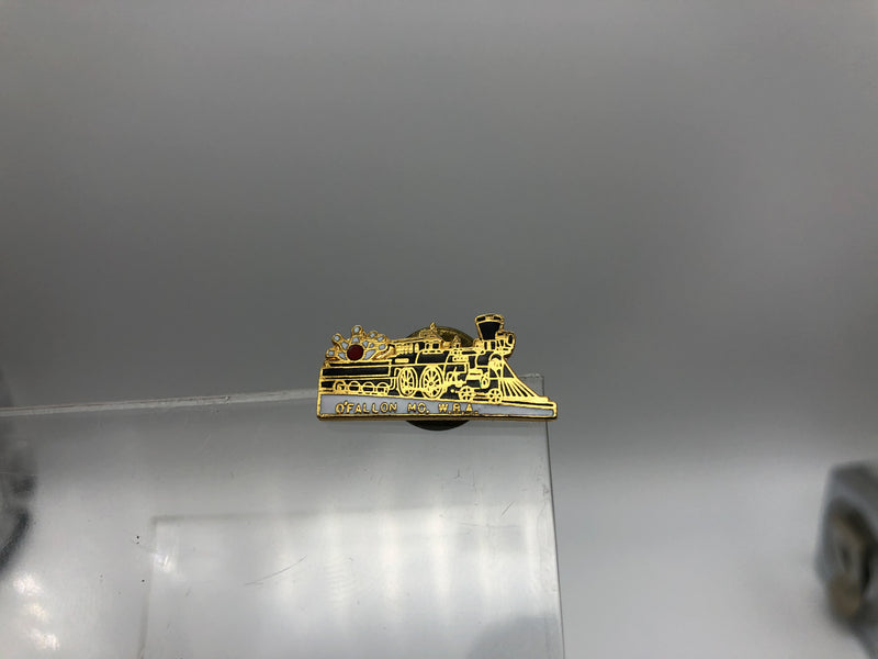 Womens Bowling Association Lapel Pin Pinback WBA O'Fallon MO Train Locamotive