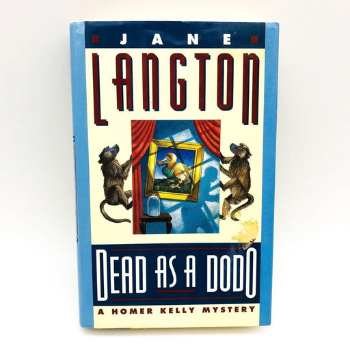 Dead As A Dodo Hardcover Jane Langton 1996 Professor Detective Museum Death 1