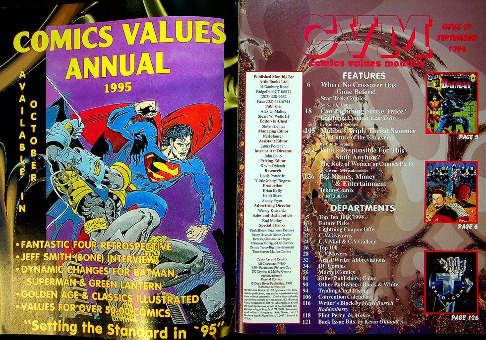 CVM Magazine September 1994 No 97 Leonard Nimoy Mickey Spillane 2