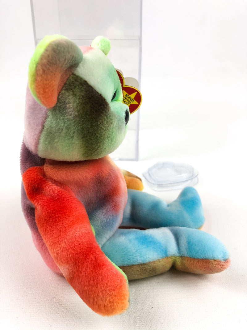Original Peace Beanie Baby, February 1, 1996 Handmade in China No Stamp No Style