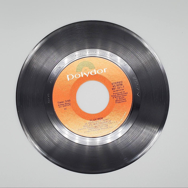 Ralph MacDonald In The Name Of Love / Play Pen Single Record Polydor 1984 2