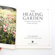 The Healing Garden Paperback Sue Minter 1995 Natural Haven Body Senses Spirit 6