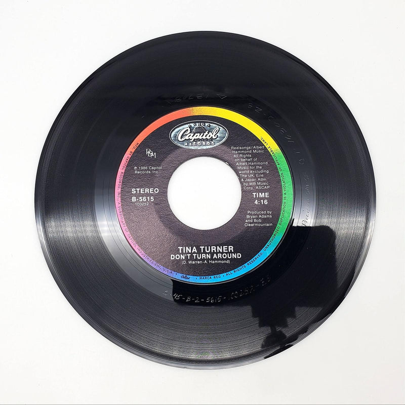 Tina Turner Typical Male Single Record Capitol Records 1986 B-5615 4