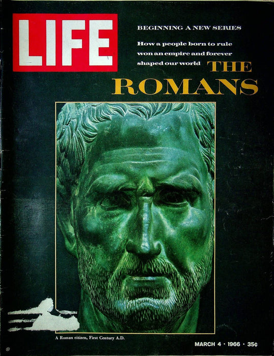 Life Magazine Mar 4 1966 Vol 60 #9 The Romans, Iowa's controversial custody case