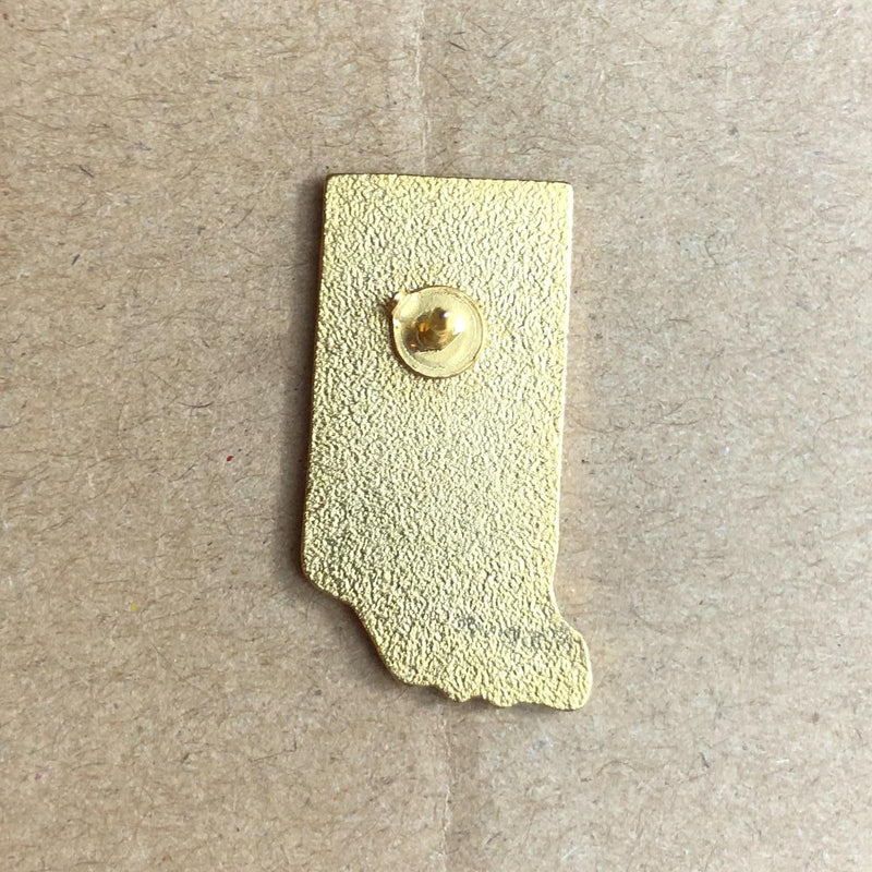 United Brotherhood of Carpenter's Lapel Pin Indiana Industrial Council Cardinal 4