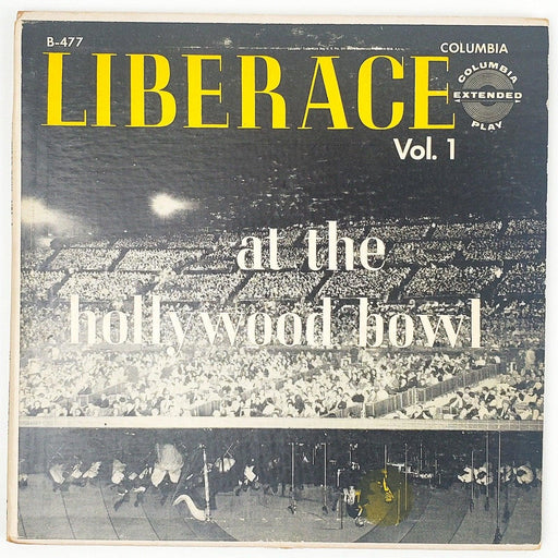 Liberace Liberace At The Hollywood Bowl Vol. 1 Record 45 RPM 2x EP Columbia 1955 1