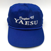 Vintage Yaesu Trucker Hat Snapback Ham Radio Dayton Ohio 1995 Blue Cobra Cap 1 1