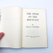 The Piper On The Mountain Hardcover Ellis Peters 1966 Romantic Suspense Book Clu 7