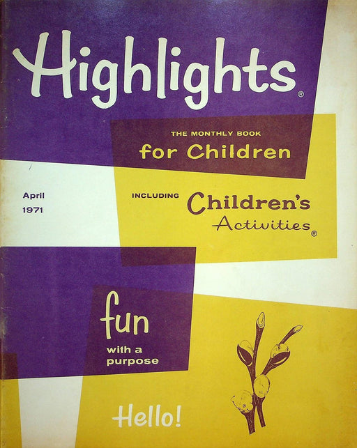 Highlights for Children April 1971 Vol 26 No 5 Monthly Book 1