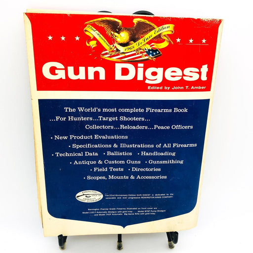 Gun Digest Paperback John T. Amber 1968 22nd Anniversary Edition 2