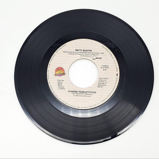 Patti Austin Shoot The Moon Single Record Qwest Records 1984 7-29234 2