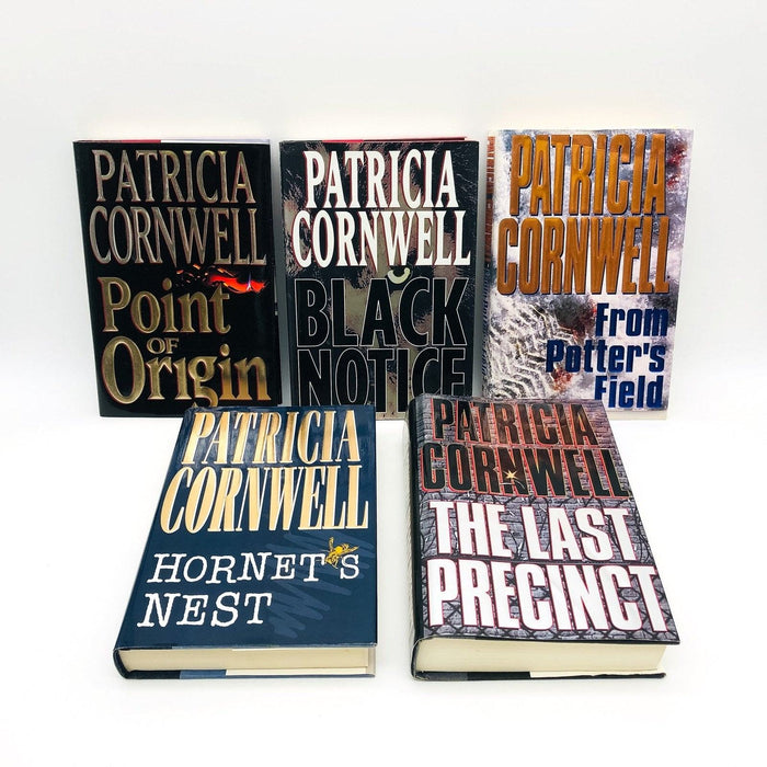 Patricia Cornwell Hardcover 5 Book Lot Last Precinct Hornets Nest Potters Field 1