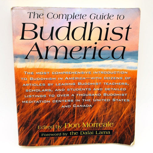 Complete Guide To Buddhist America Paperback Don Morreale 1998 Spiritual Ex Libr 1