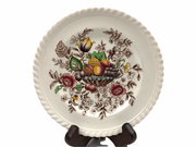 Johnson Bros Windsor Ware Pomona Salad Bowl 5.25" England Vintage Brown Basket 1