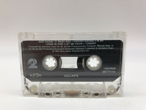 Just Kickin' It XSCAPE Cassette Single So So Def 1993 NO CASE 2