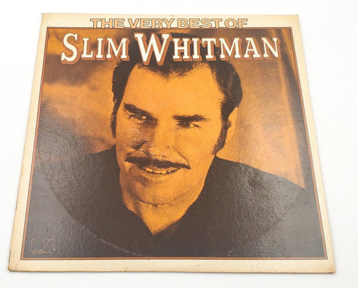 The Very Best Of Slim Whitman 33 RPM LP Record United Artists 1975 1
