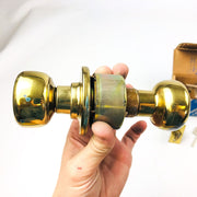 Yale Entry Door Knob Lockset LF5237 Litchfield 380AN US03 Bright Brass KA2 Damag 5