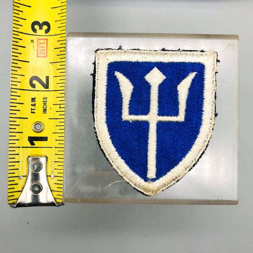 WW2 US Army Patch 97th Infantry Division Trident Blue White Shoulder Sleeve SSI 2