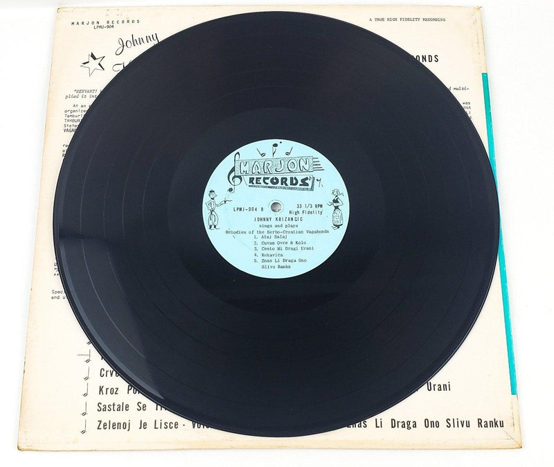 Johnny Krizancic Sings Melodies Of Serbo-Croation Vagabonds Record 33 RPM LP 4