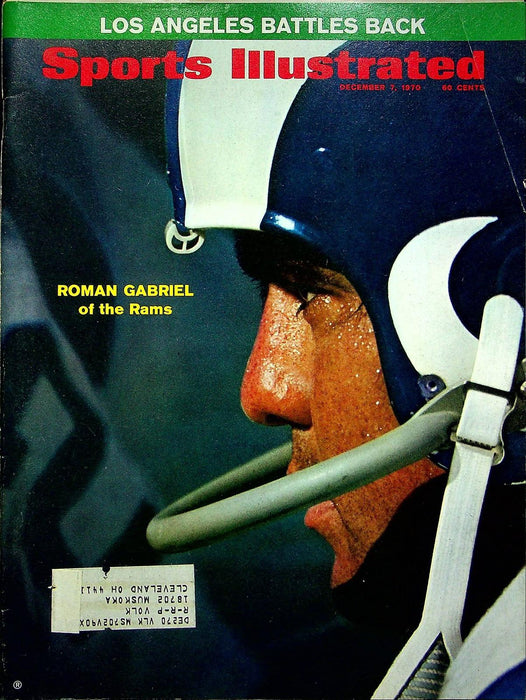 Sports Illustrated Magazine December 23 1970 Roman Gabriel & Rams Beat 49ers