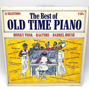 Rags Rafferty The Best of Old Time Piano Record 33 RPM LP C-201 Cape Music 1