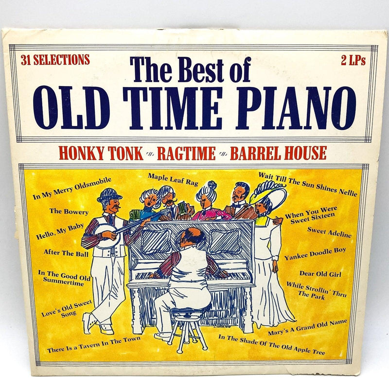 Rags Rafferty The Best of Old Time Piano Record 33 RPM LP C-201 Cape Music 1