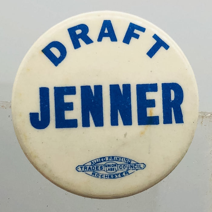 William Jenner Indiana Republican Campaign Button Pinback .75" Bastian Bros Co 2