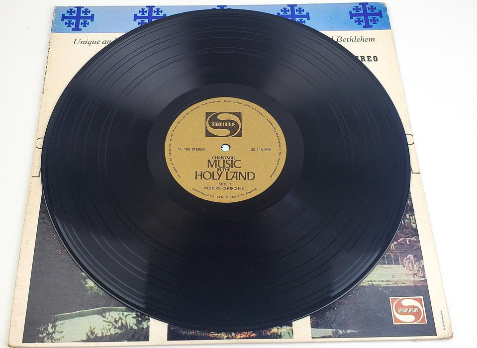 Christmas Music in the Holy Land 33 RPM LP Record Sonologue 1967 5