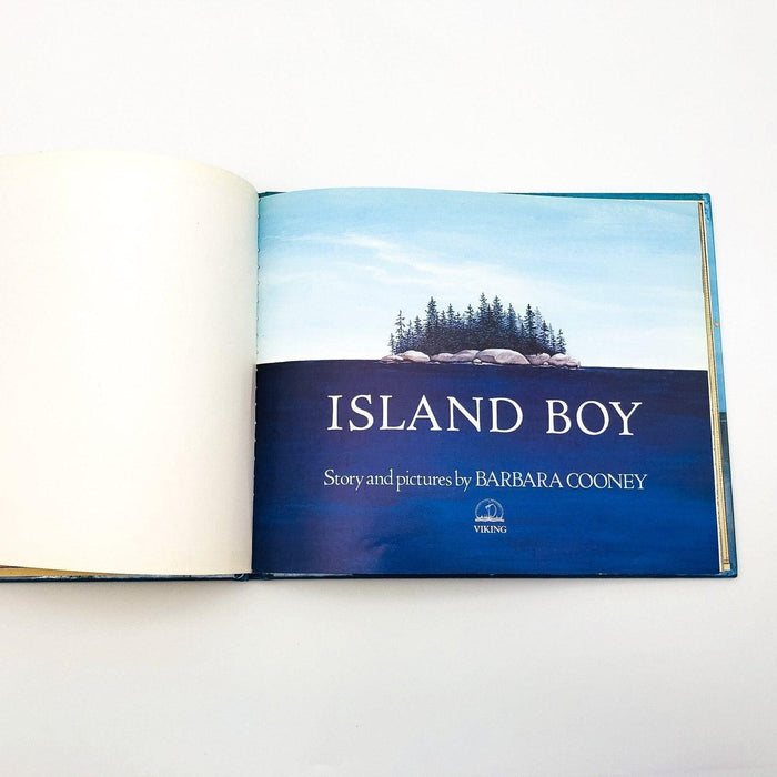 Island Boy Hardcover Barbara Cooney 1988 Life Growing Up Grandfather Growth 7