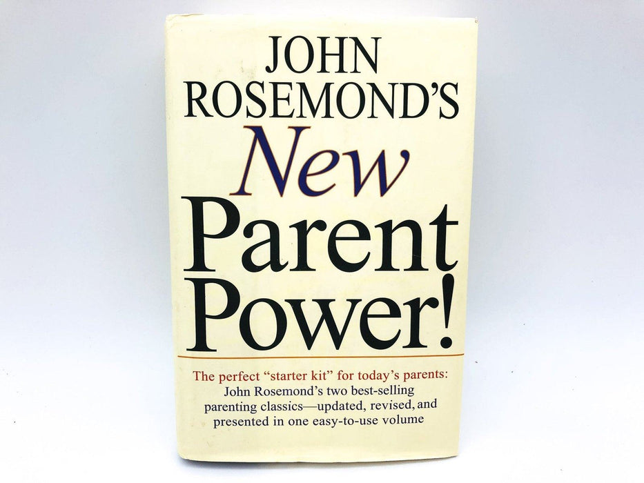 New Parent Power Hardcover John Rosemond 2001 Child Rearing Development 1