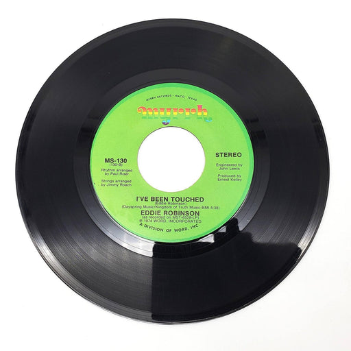 Eddie Robinson I Thank You Father 45 RPM Single Record Myrrh 1974 MS-130 2