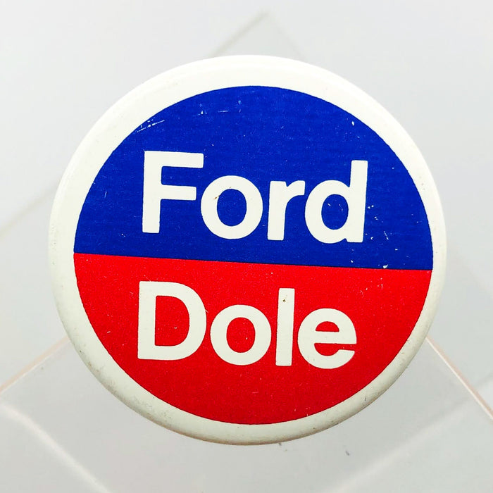 Ford Dole Button Pin 1.25" Gerald Bob Political Campaign President Committee 8