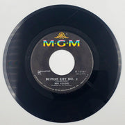 Ben Colder Detroit City No. 2 45 RPM Single Record MGM Records 1963 1