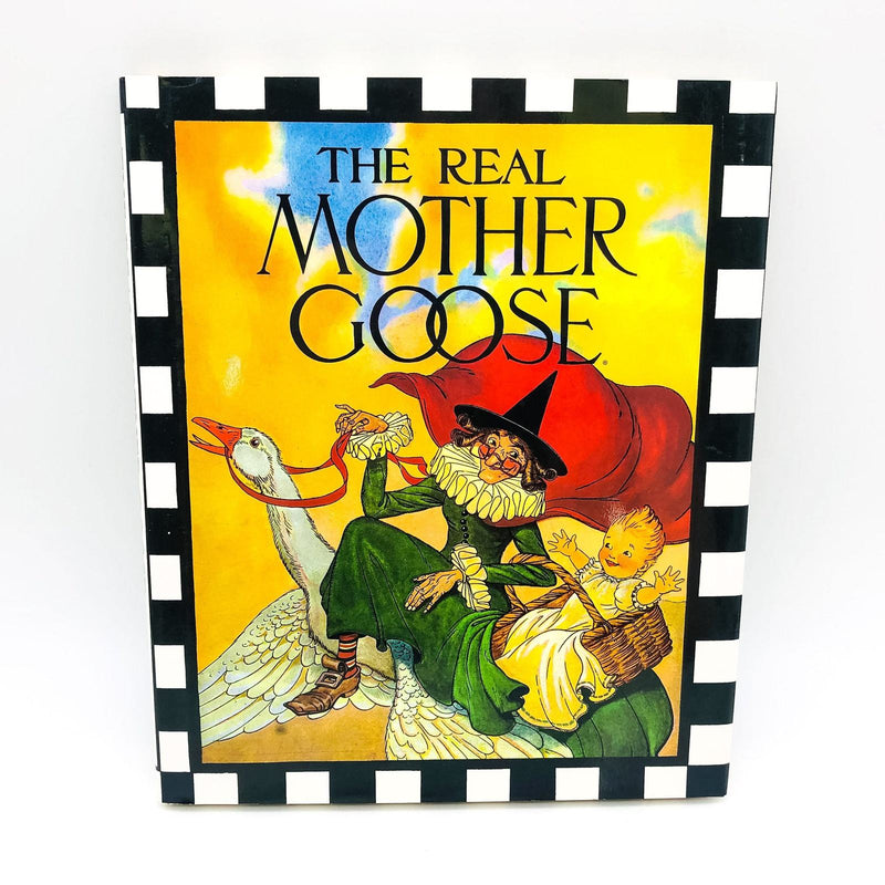 The Real Mother Goose Hardcover 1992 Childrens Poetry Popular Nursery Rhymes 1