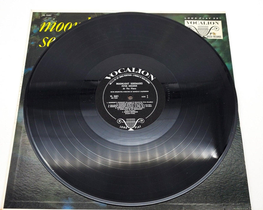 Peter Kreuder Moonlight Serenades 33 RPM LP Record Vocalion VL 3681 4