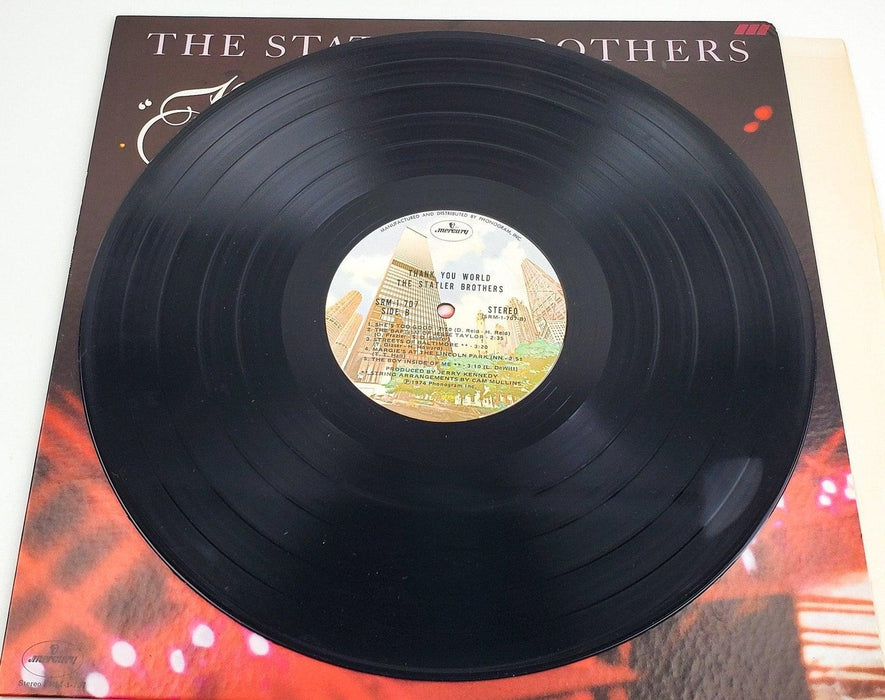 The Statler Brothers Thank You World 33 RPM LP Record Mercury 1974 6