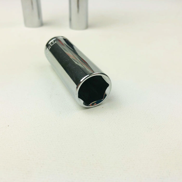 3ct 16mm Deep Socket 3/8 Drive 6 Point Metric Chrome Vanadium Thorsen 61316 New