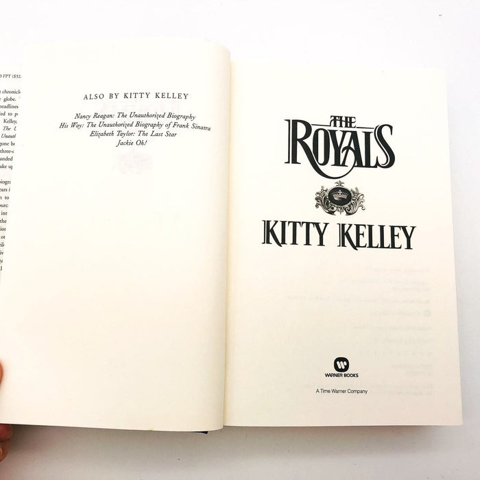 The Royals Hardcover Kitty Kelley 1997 Queen Elizabeth Princess Margaret Diana 7