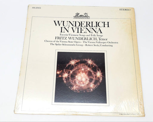 Fritz Wunderlich In Vienna - Favorite Viennese Songs & Folk Songs LP Record 1