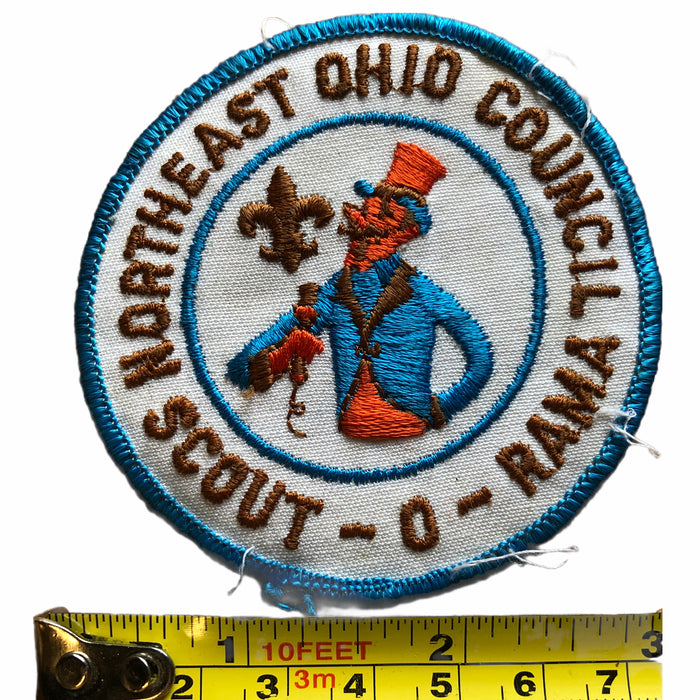 Boy Scouts BSA Northeast Ohio NEO Council Patch Insignia Scout-O-Rama Orange 4