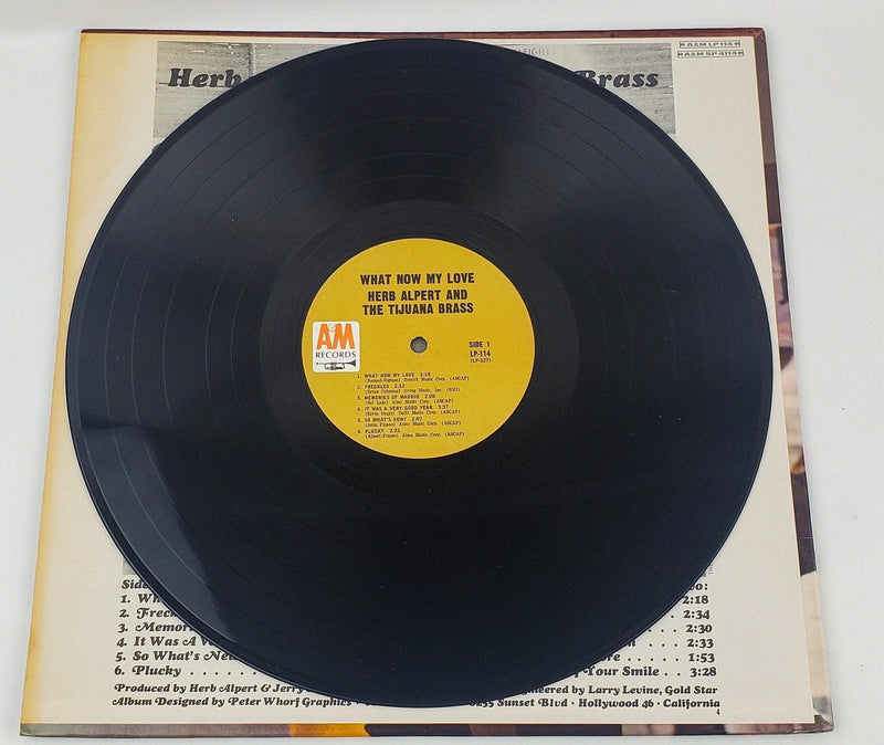 Herb Alpert & The Tijuana Brass What Now My Love Record 33 RPM LP 1966 Copy 4 3